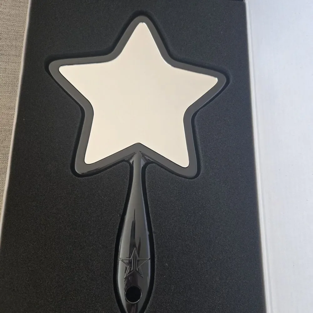 Jeffree Star Halloween Star Mirror Black Handle Orange Graphic Limited Edition - Picture 2 of 6